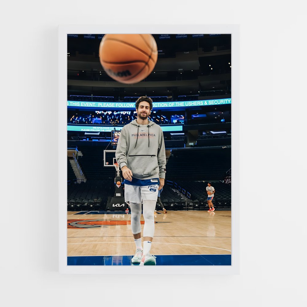 Poster Furkan korkmaz exploits – affiche Basketball (vue 3)